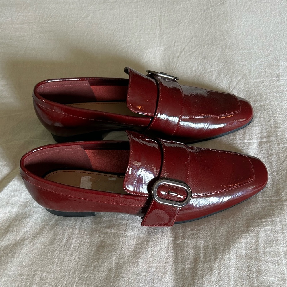 Pedro Burgundy Loafers